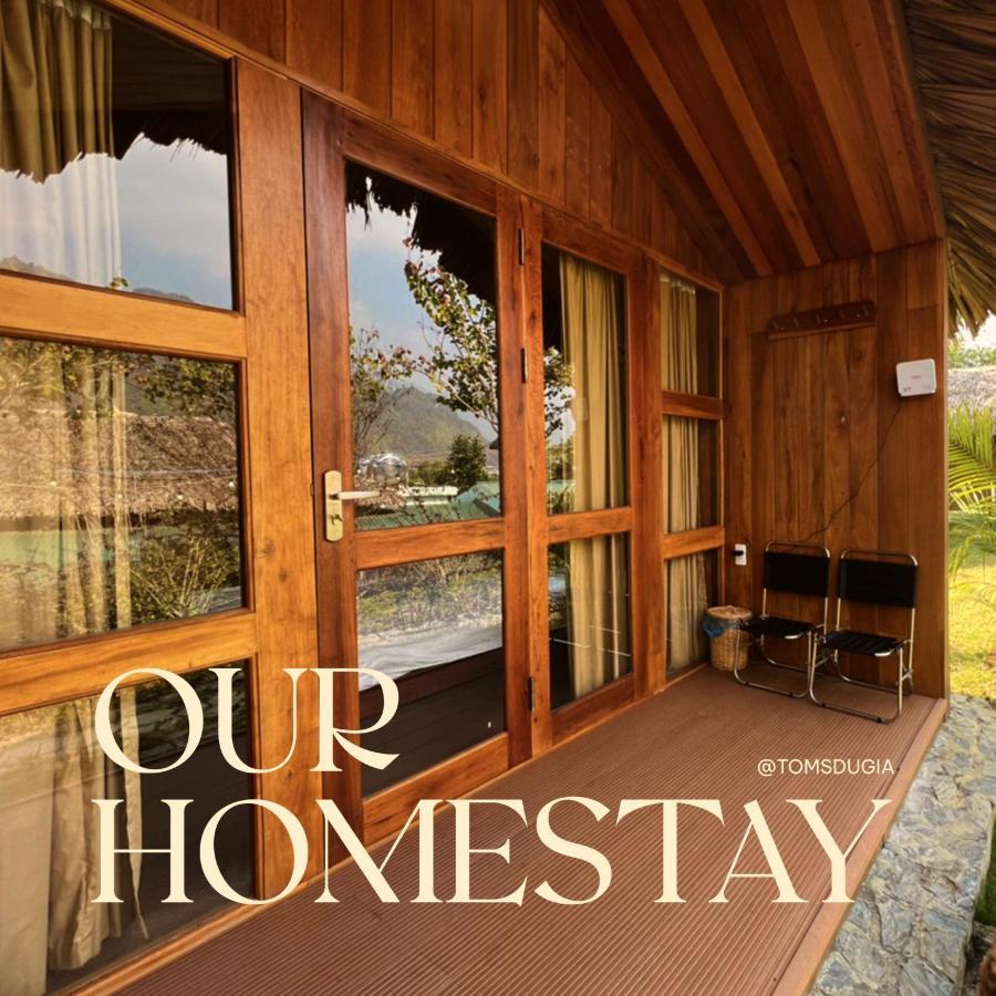 Tom'S Du Gia Homestay Lang Cac Exterior photo